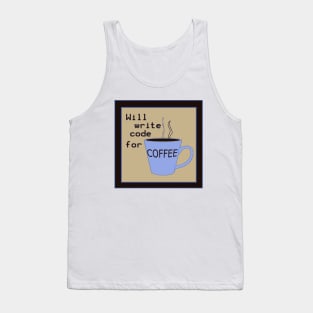 Funny Code for Coffee Tee Tank Top